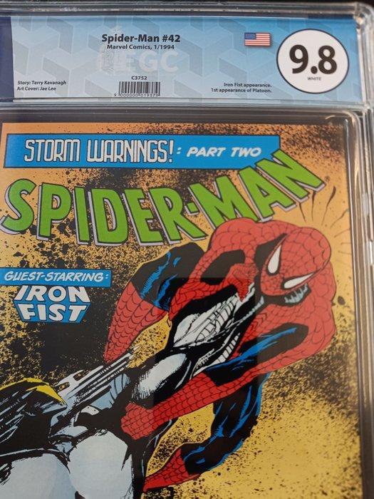 Spider-Man #42 - EGC 9.8 - Storm Warnings!, part 2 - 1, Boeken, Strips | Comics