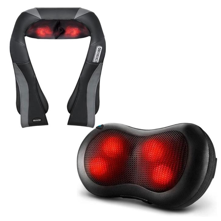 2dekans | Auronic Nekmassage Apparaat en Rugmassage Apparaat, Sport en Fitness, Massageproducten, Ophalen of Verzenden
