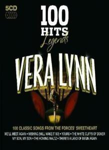 100 Hits Legends - Vera Lynn DOUBLE CD  654378603822, CD & DVD, CD | Autres CD, Envoi