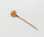 Broche - 15 karaat Geel goud Diamant (Natuurlijk), Handtassen en Accessoires, Antieke sieraden
