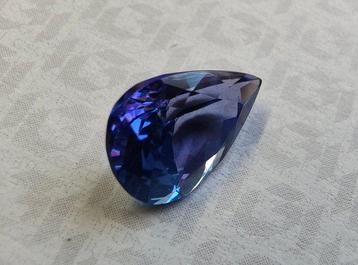 Bleu, Violet Tanzanite - 3.01 ct - International Gemological