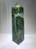 Jade Nefriet - Obelisk- toren - Natuurlijke steen - Heilzame, Verzamelen