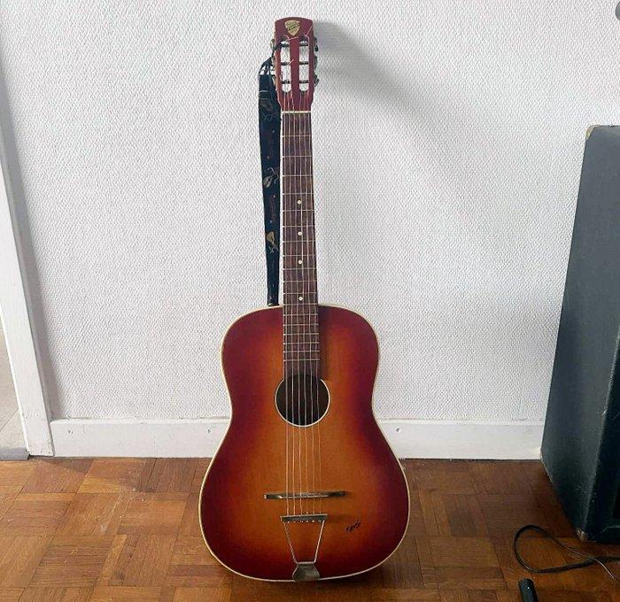 Hopf - folk/blues parlor - - Parlor gitaar - Duitsland -, Muziek en Instrumenten, Snaarinstrumenten | Gitaren | Akoestisch