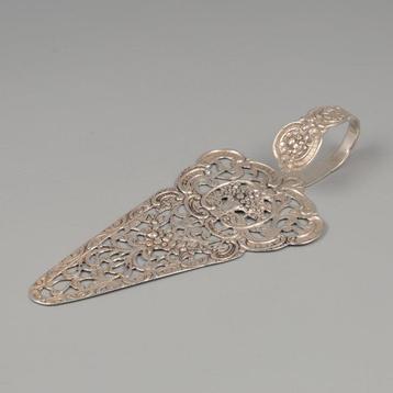 NO RESERVE - Serveur de gâteaux - Argent 800 - 1950-1960