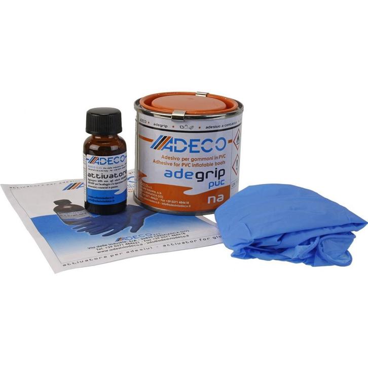 Adeco Adegrip Pvc Rubberboot Lijm 2 Componenten 125g, Watersport en Boten, Accessoires en Onderhoud, Nieuw, Ophalen of Verzenden
