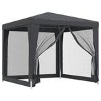 Partytent 2,5x2,5m Antraciet | Retour deal | 40% Korting, Tuin en Terras, Partytenten, Verzenden, Minder dan 4 meter, Nieuw, Paviljoen