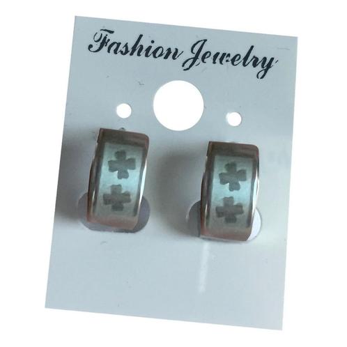 Fako Bijoux® - Oorbellen - Oorringen - Stainless Steel -, Handtassen en Accessoires, Oorbellen, Verzenden