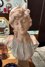 Joseph Le Guluche - Buste, La Bohémienne - 43 cm - Terre
