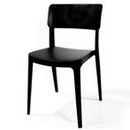 Stoel | WING | Zwart | Kunststof | Outdoor | Stapelbaar |, Zakelijke goederen, Verzenden, Nieuw in verpakking