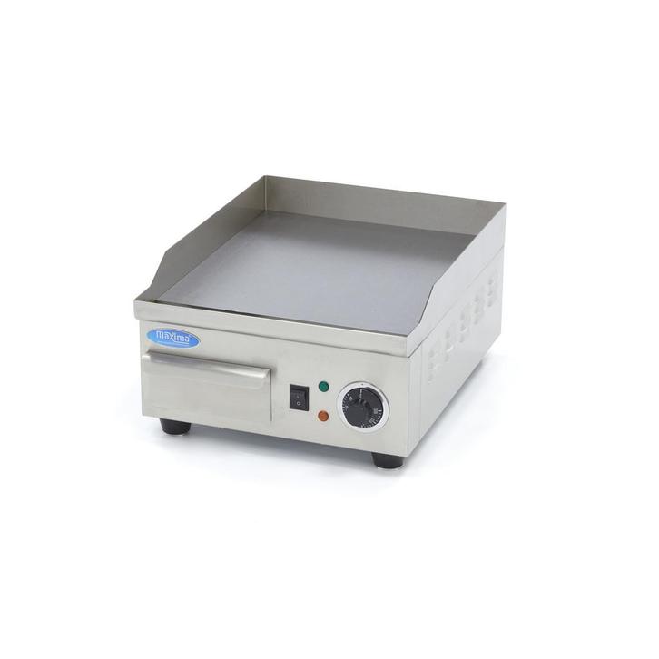 Grillplaat - Glad - 36 cm - incl. Opvangbak, Elektronische apparatuur, Grillplaten, Tafelgrill, Nieuw, Verzenden