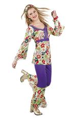 Hippie Kostuum Dames M, Verzenden, Nieuw