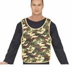 Vest Camouflage, Vêtements | Hommes, Costumes de carnaval & Vêtements de fête, Verzenden