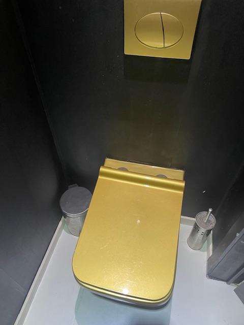 hang toilet  goud, Doe-het-zelf en Bouw, Sanitair, Toilet, Nieuw, Ophalen