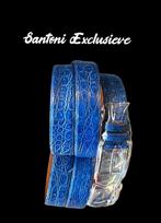 Santoni - Santoni exclusive crocodile belt new luxury line -