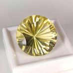 Citrien - 21.36 ct - nternational Colored Gemstone, Handtassen en Accessoires, Edelstenen, Nieuw