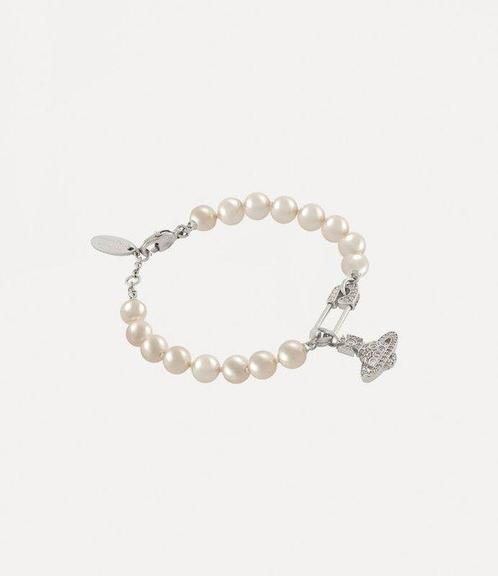 Vivienne Westwood - Perle - platine clair, rose perle crème, Antiek en Kunst, Curiosa en Brocante