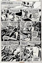 Romita, John , Kane, Gil - Original page - Captain America -