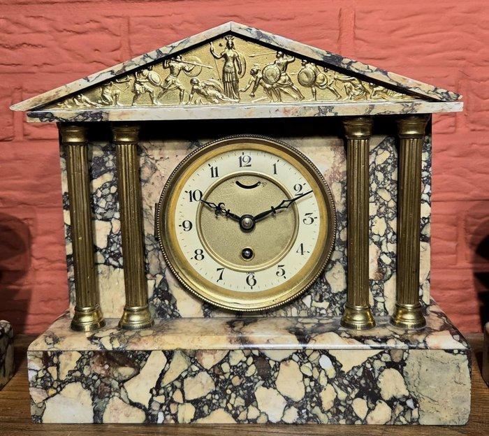 Pendule de cheminée - Marbre - 1900-1910, Antiek en Kunst, Antiek | Klokken