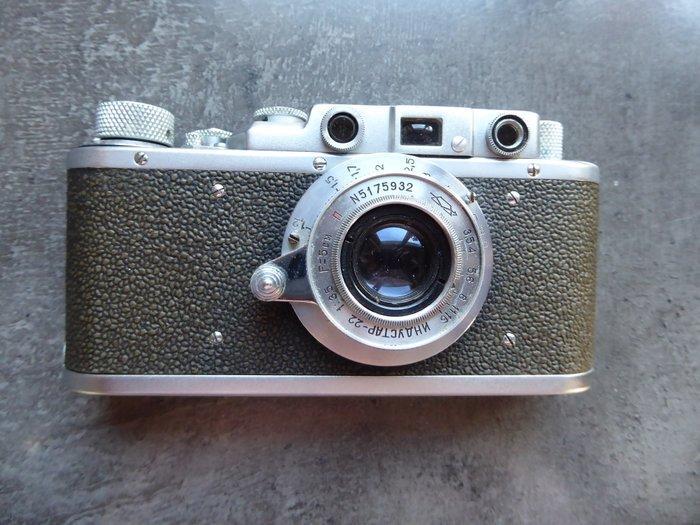 KMZ Krasnogorsk Zorki 1C + Industar-22 3,5/50 Viewfinder, Audio, Tv en Foto, Fotocamera's Analoog