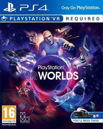 PlayStation VR Worlds-Standaard (PlayStation 4) Gebruikt, Ophalen of Verzenden