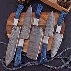 Couteau de cuisine - Chefs knife - Acier plié fait main,