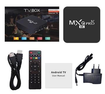 MXQ PRO android 12 tv box mediaspeler IPTV +5G 2/16GB smart, Verzenden