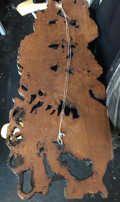 Decoratief ornament - Azië - Draak 85 cm - Houtsnijwerk,, Antiek en Kunst, Kunst | Niet-Westerse kunst