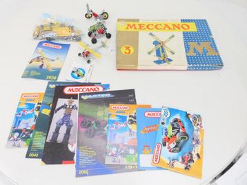 Meccano Bouwset Box n. 03 & 3920 & 4 kleine pakketjes zon..., Ophalen of Verzenden, Overige typen