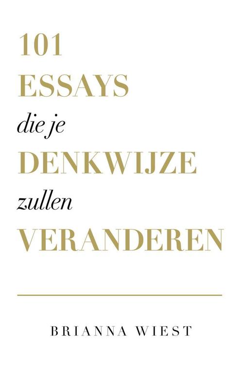 101 essays die je denkwijze zullen veranderen, Boeken, Psychologie, Nieuw, Verzenden