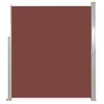 Uittrekbaar Scherm 160x300cm Bruin | Retour Deal | Tuin Oase, Staal, Verzenden, Nieuw, 200 cm of meer