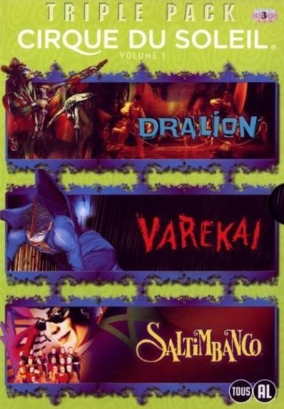 Cirque du Soleil triple pack volume 1 (dvd nieuw), Cd's en Dvd's, Dvd's | Actie, Ophalen of Verzenden