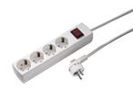 Martin Kaiser 4-Weg stopcontact met schakelaar en 3m kabel -, Doe-het-zelf en Bouw, Elektriciteit en Kabels, Verzenden, Nieuw