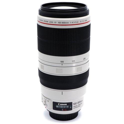 Canon EF 100-400mm F/4.5-5.6L IS II USM (draaizoom) + ET-83D, Audio, Tv en Foto, Fotocamera's Digitaal