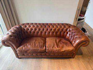 Gedelux - Canapé - style Chesterfield - Cuir