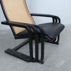 Fauteuil - Bois, Rotin, Cuir, Antiquités & Art, Art | Objets design