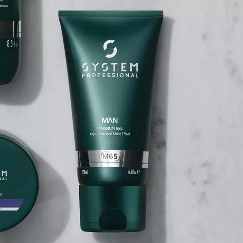System Professional Man Maximum Gel M65, Handtassen en Accessoires, Uiterlijk | Haarverzorging, Nieuw, Verzenden