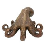 Beeldje - Octopus - 35 cm! - Brons