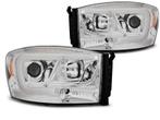 Koplampen | Dodge Ram 2006-2008 | Tube Light chroom, Auto-onderdelen, Verzenden, Nieuw, Dodge