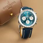 Breitling - Navitimer Chronograph Blue Dial - Zonder, Handtassen en Accessoires, Horloges | Heren, Nieuw
