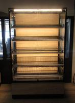 ACTIE! Broodstelling met 2 glazendeuren, B125 x D60 x