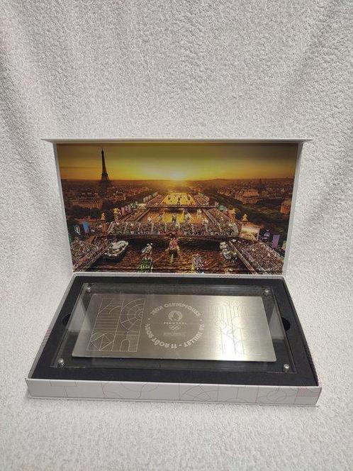 Olimpiadi di Parigi - 2024 - Plaque commémorative, Verzamelen, Overige Verzamelen