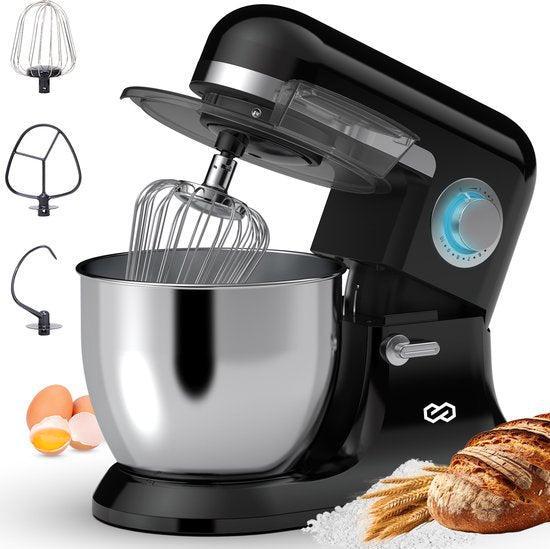 2dekans | Infinity Goods Keukenmachine - Keukenmixer - 6,5L, Elektronische apparatuur, Keukenmixers, Ophalen of Verzenden