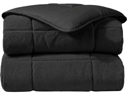 Veiling - Zelesta Teddybed Antraciet 140x200, Huis en Inrichting, Slaapkamer | Beddengoed