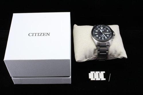 Citizen - Citizen Radio Controlled Solar Promaster Titanium, Handtassen en Accessoires, Horloges | Heren