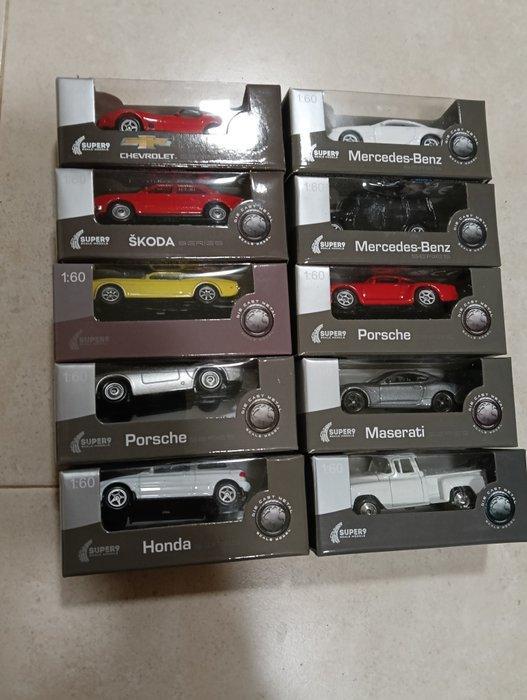 Welly 1:64 - Voiture miniature (10), Hobby en Vrije tijd, Modelauto's | 1:5 tot 1:12