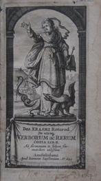 Erasmus - Verborum ac Rerum Copia Lib. II - 1645, Antiek en Kunst