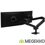 Ergotron LX Pro 27  Series 45-686-292 Dual Monitorarm Zwart, Computers en Software, Verzenden, Nieuw