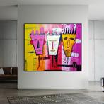 Timo Wedell (1994) - Three Faces Abstract - XXL, Antiek en Kunst, Kunst | Schilderijen | Modern
