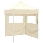 vidaXL Partytent Crème 200 x 200 x 315 cm Oxford Stof, Tuin en Terras, Partytenten, Verzenden, Nieuw