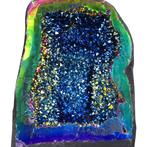 Regenboogkleur Amethist - Geode - 28x19x15 cm- 9 kg, Verzamelen